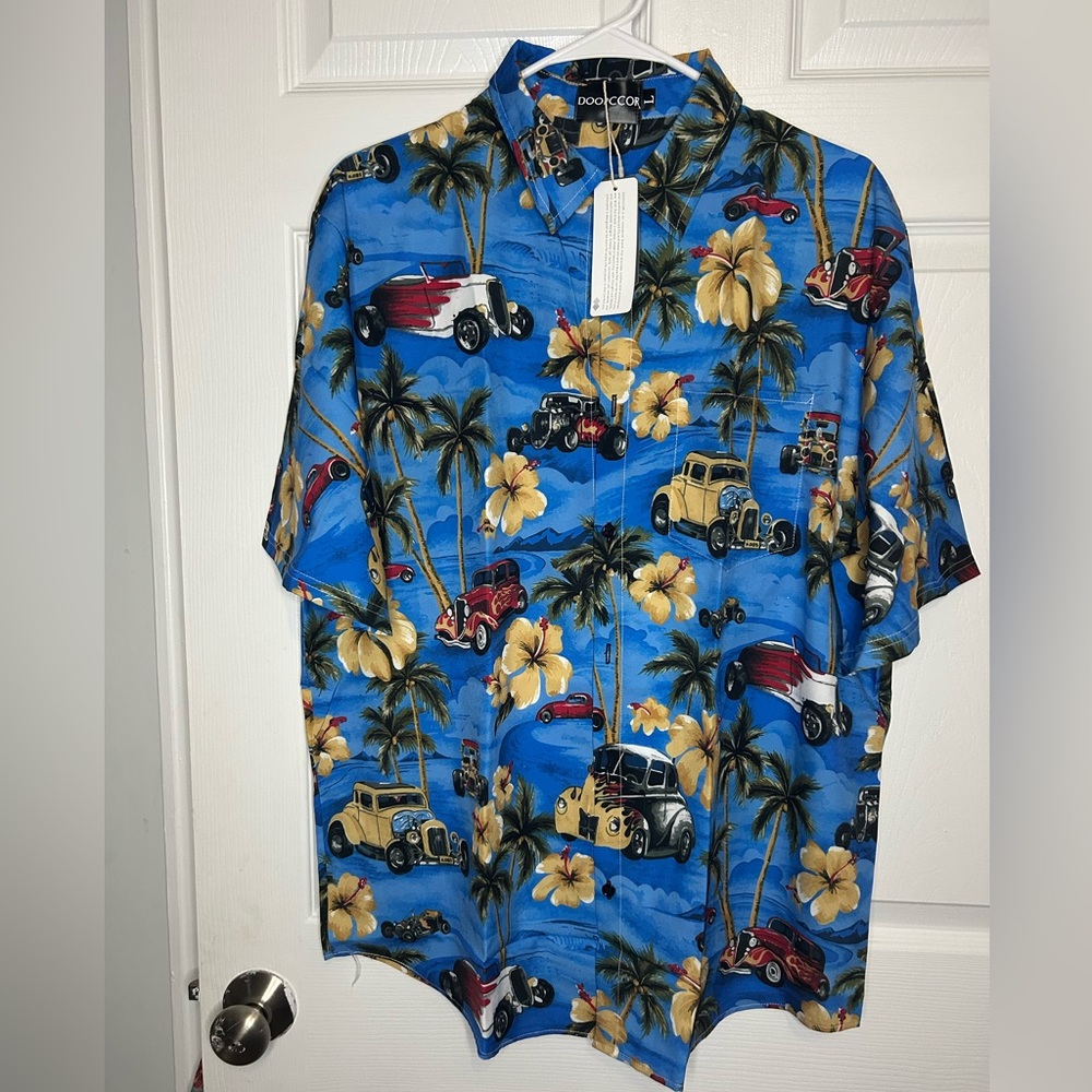 Men Lightweight Beach Vibes Short Sleeve Top